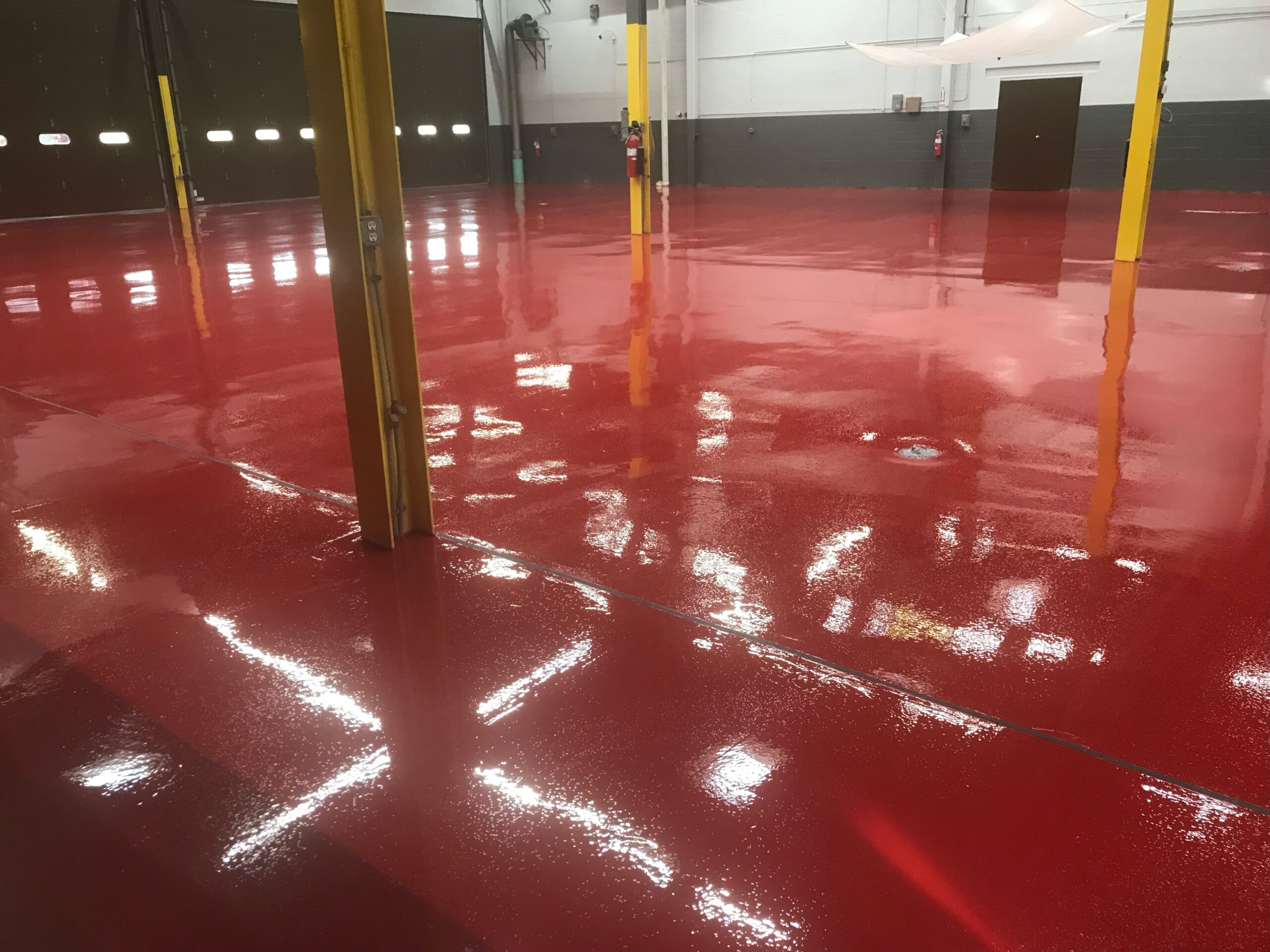 Solid Color Epoxy Flooring