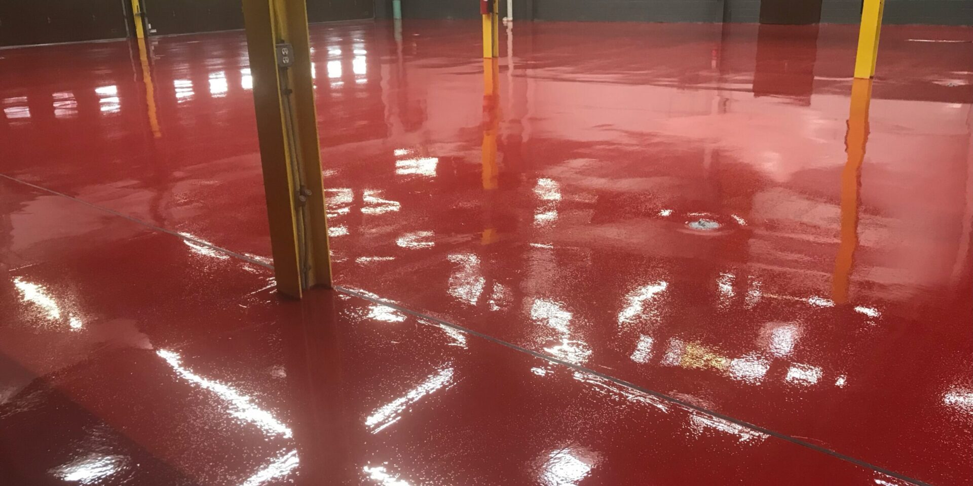 Solid Color Epoxy Flooring